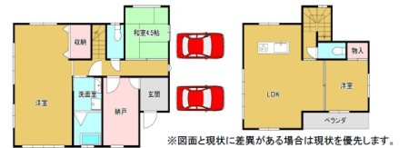 �y�Ԏ��z<br />���}�ʂƌ������قȂ�ꍇ�͌�����D�悵�܂��B